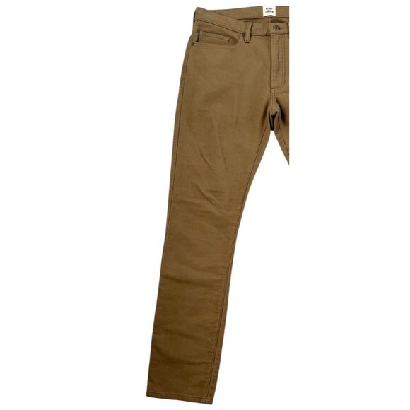 Flint and Tinder Whiskey Brown Huckberry Slim Fit 5 Pocket Pants Mens Sz 32 X 32 - Picture 2 of 11